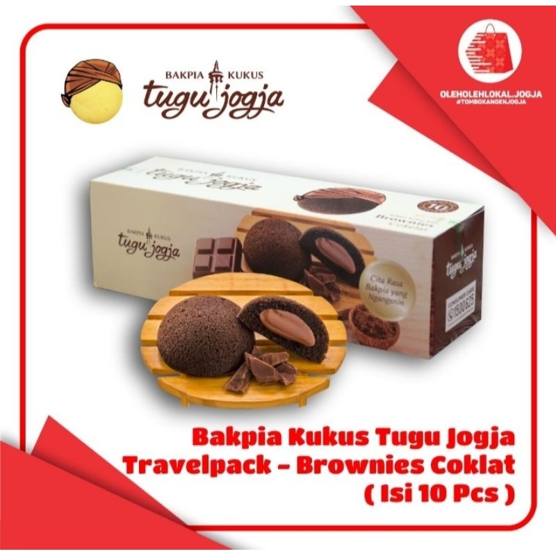 

Bakpia Kukus Tugu Jogja Brownis Cokelat