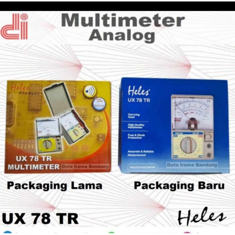 Multitester heles ux 78 analog TL multitester