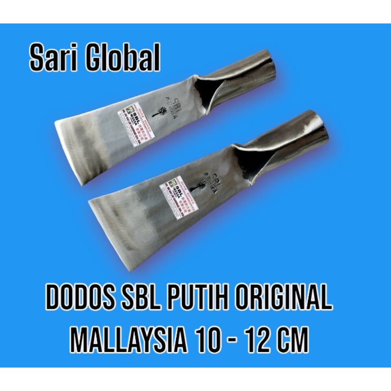 DODOS SBL PUTIH ORIGINAL MALAYSIA UKURAN 10-12 CM