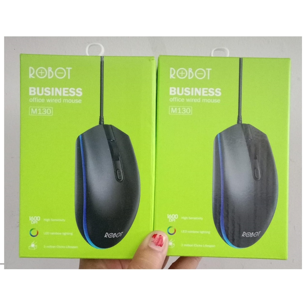 mouse robot kabel office wired mouse
