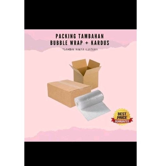 

EXTRA BUBBLE WRAP/PACKING KERDUS