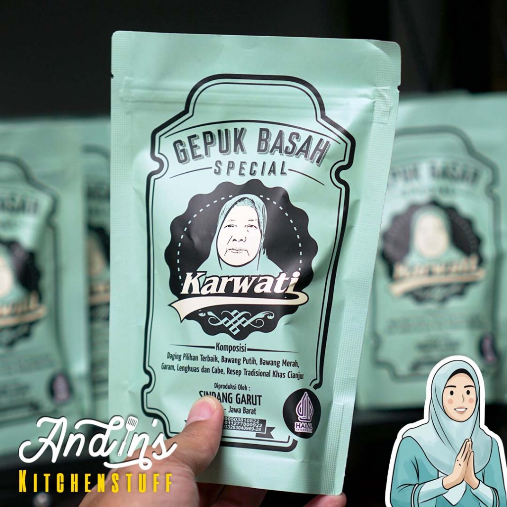 

Gepuk Basah Karwati Pouch 150 gram