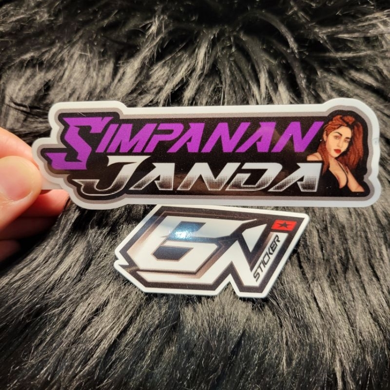 stiker kata2 simpanan janda
