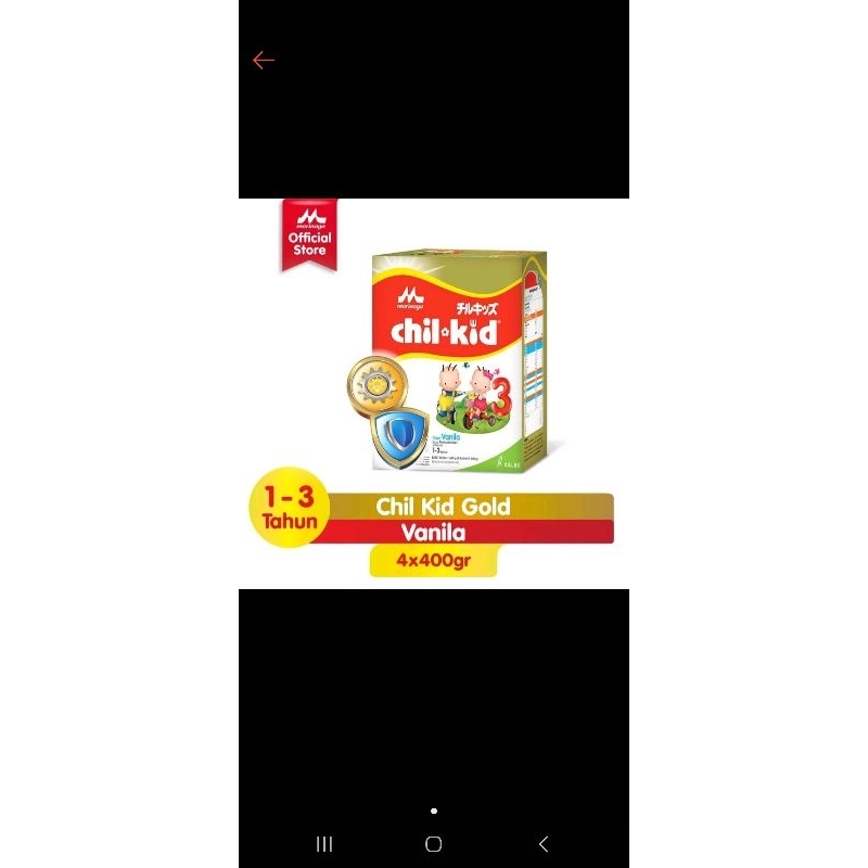 

susu chilkid 1-3 tahun