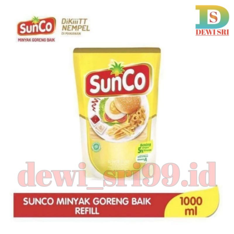 

SUNCO 1L Minyak Goreng Kemasan Pouch
