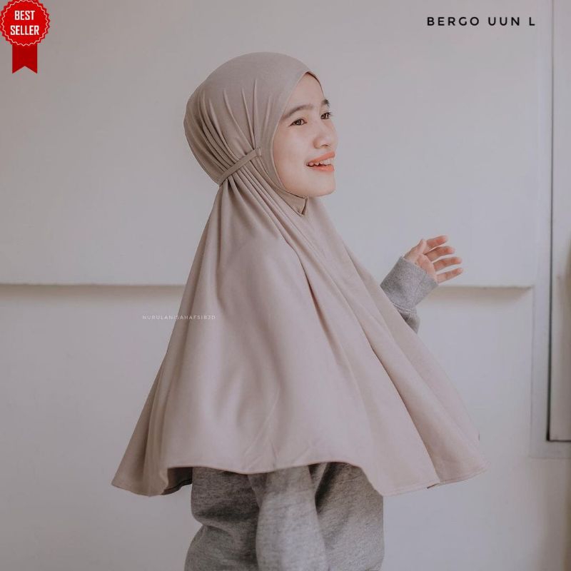 Hijab Daily Jersey Bergo Uun L Tali