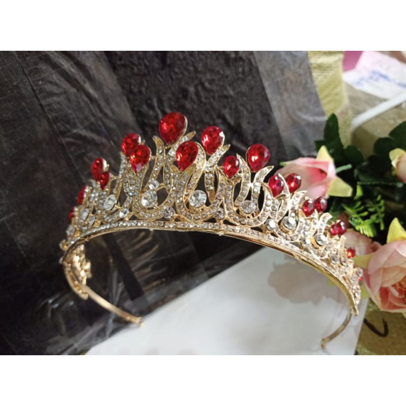 mahkota pengantin/mahkota hijab/ mahkota weding