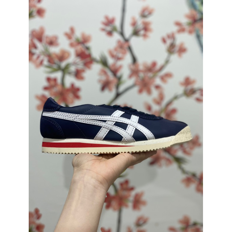 Sepatu Sneakers Onitsuka Tiger Corsair Navy White Red