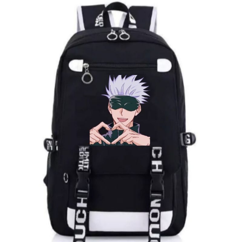 Tas Wanita Kekinian 2022 Ransel Anak Wanita Sekolah SD SMP Trend Terbaru DTF Karakter Seri B 012