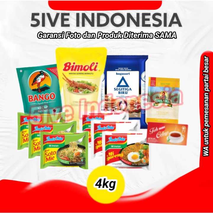 

PAKET SEMBAKO LENGKAP MURAH 1 / HAMPERS HARI RAYA / PARCEL SEMBAKO