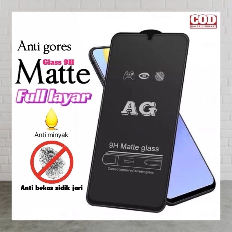 TG / ANTIGORES MATTE CERAMIC FULL KACA-HP XIAOMI REDMI 9A