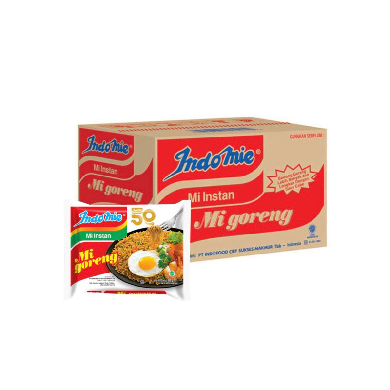 Indomie Mie Instan Goreng 80g 1 Dus Isi 40 Pcs