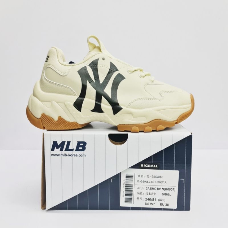 MLB BIGBALL CHUNKY A/SEPATU MLB WANITA/SEPATU YANKEES WANITA/MLB