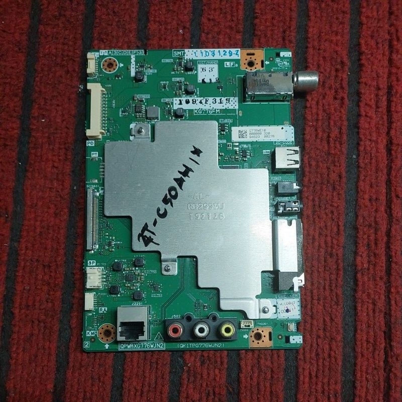 MB MAINBOARD TV SHARP 4T-C50AH1X - 4T C50AH1X - 4T C50AH1