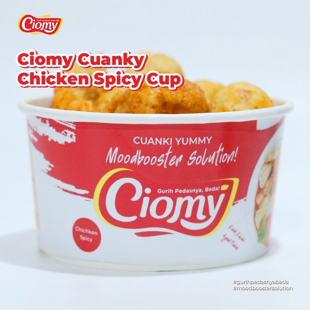 Ciomy Cuanki Yummy Makanan Viral KAI Kereta Api Non MSG Rasa Cheese Spicy & Chicken Spicy-1