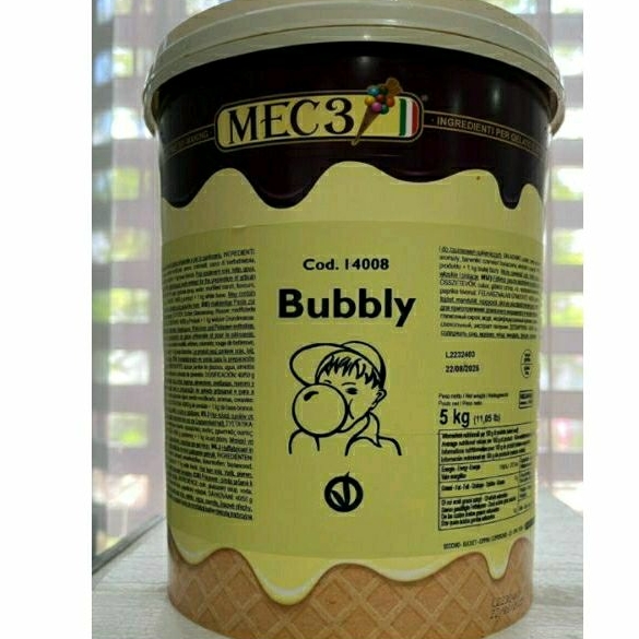 

MEC3 Bubby Bubble Gum Paste Gelato Cake Cream Filling Pasta Repack 120gr