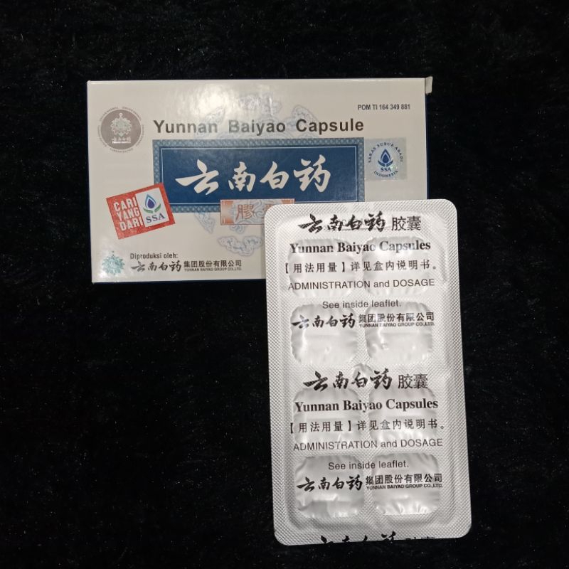 yunnan baiyao kapsul