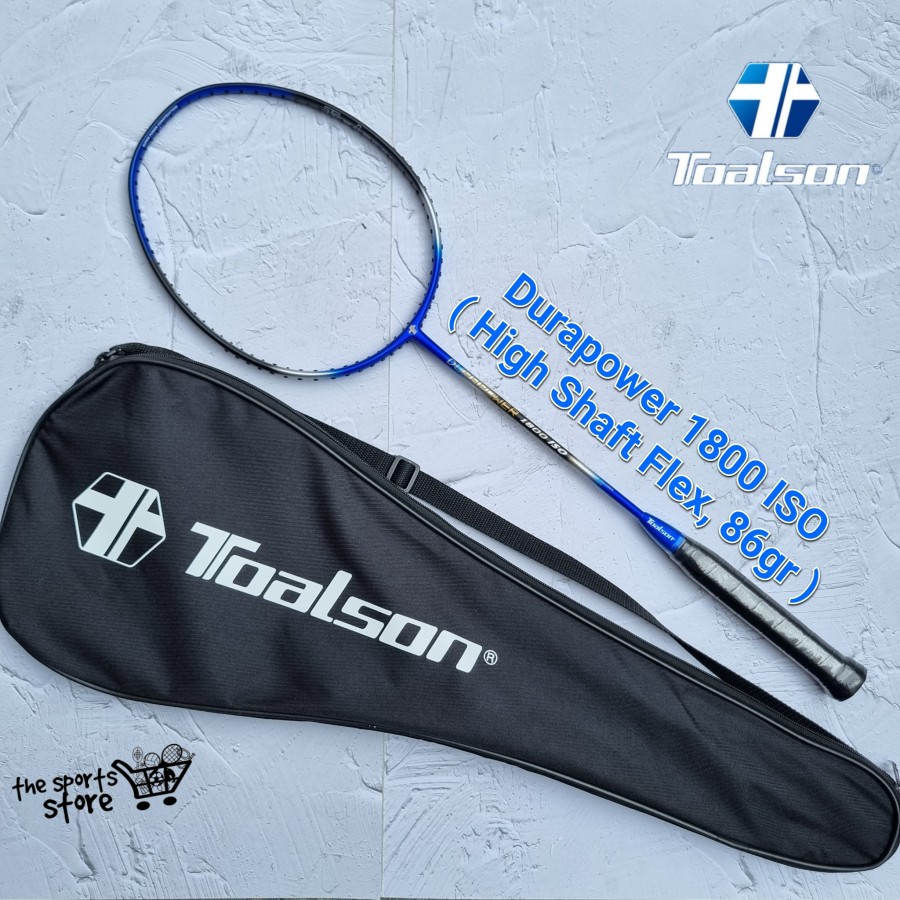 Raket Badminton Toalson Durapower 1800 ISO - Bulutangkis Original