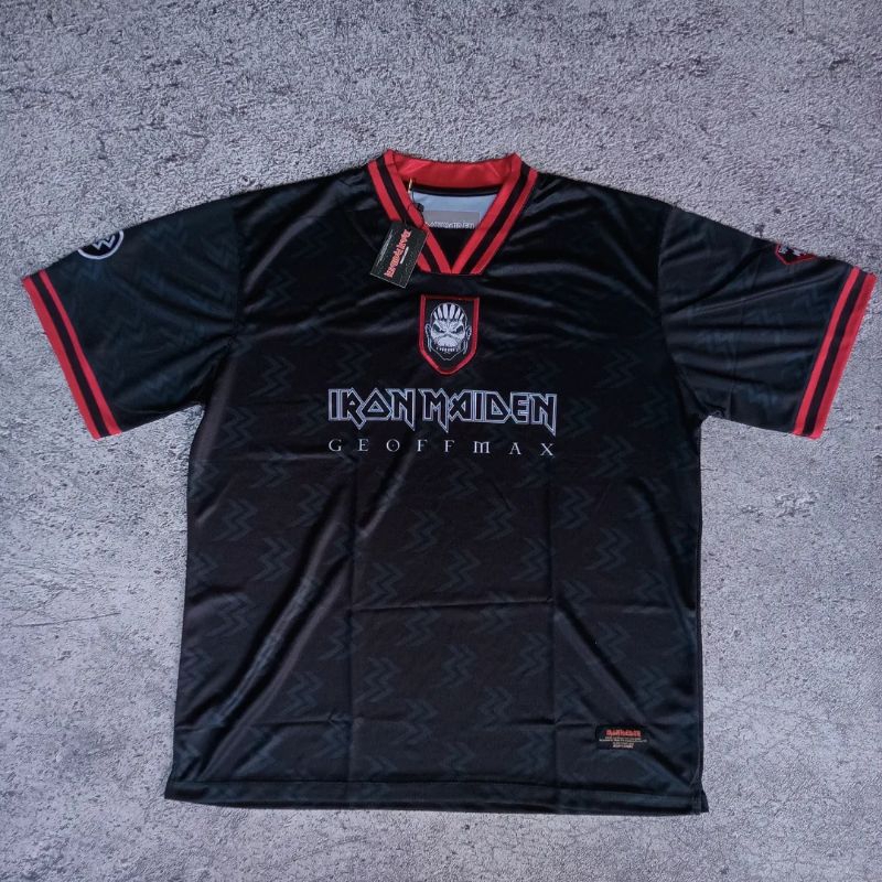 Jersey Geoff Max X Iron Maiden - Black