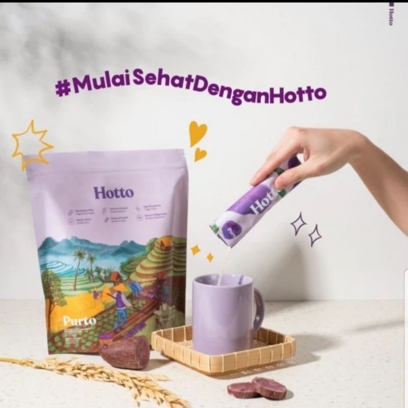 

Hotto sereal ubi unggu Multigrain Hotto ubi ungu sereal sehat gerld/Hotto Mame protein multigrain with edamame (Hotto per pouch)