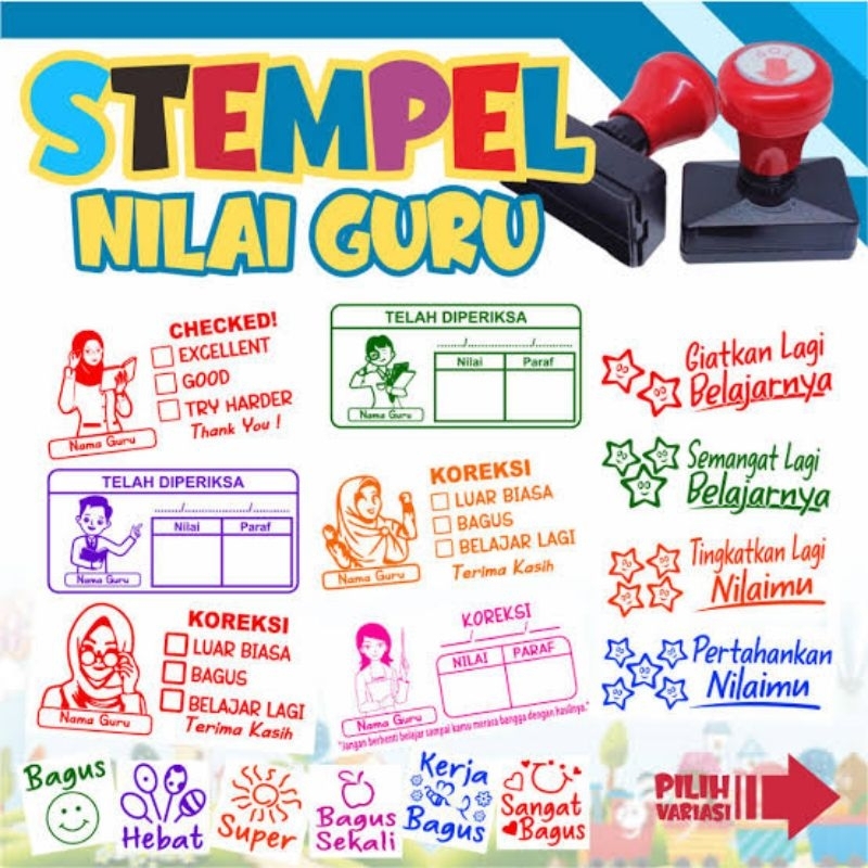 

Stempel Penilaian Guru