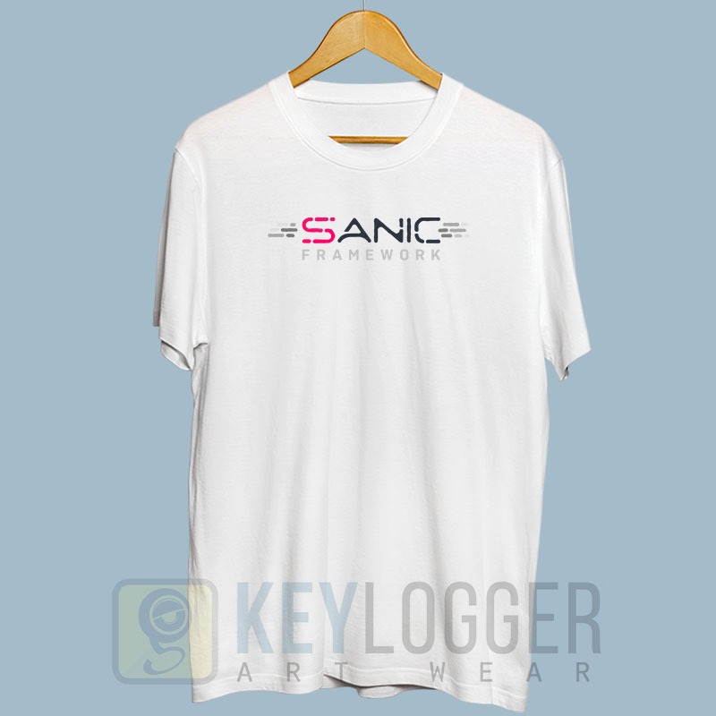 Baju Kaos Sanic Python Framework Programmer Engineer It 143 a4