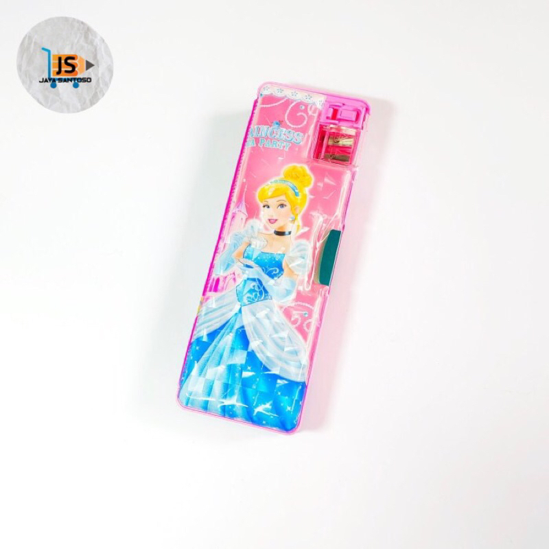 

Tempat Kotak Pensil Magnet 2 sisi Frozen princess Dengan Orotan