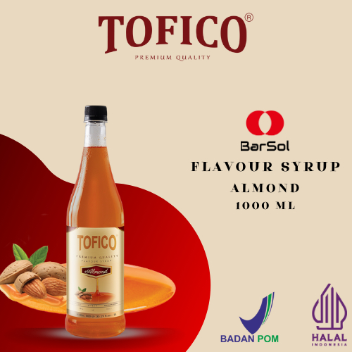 

Tofico Syrup Almond 1000 Ml - Barsol Indonesia