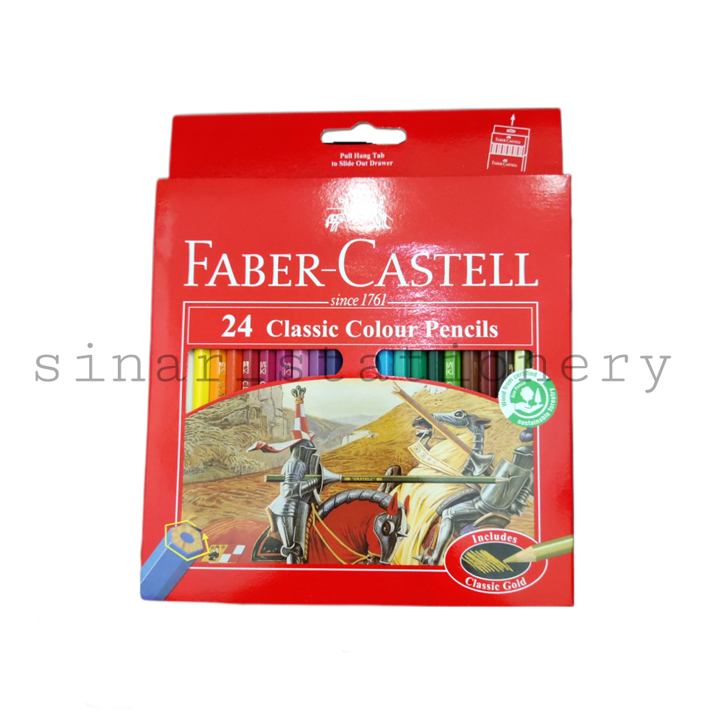 

KELIR FABER CASTELL 24 WARNA CLASSIC