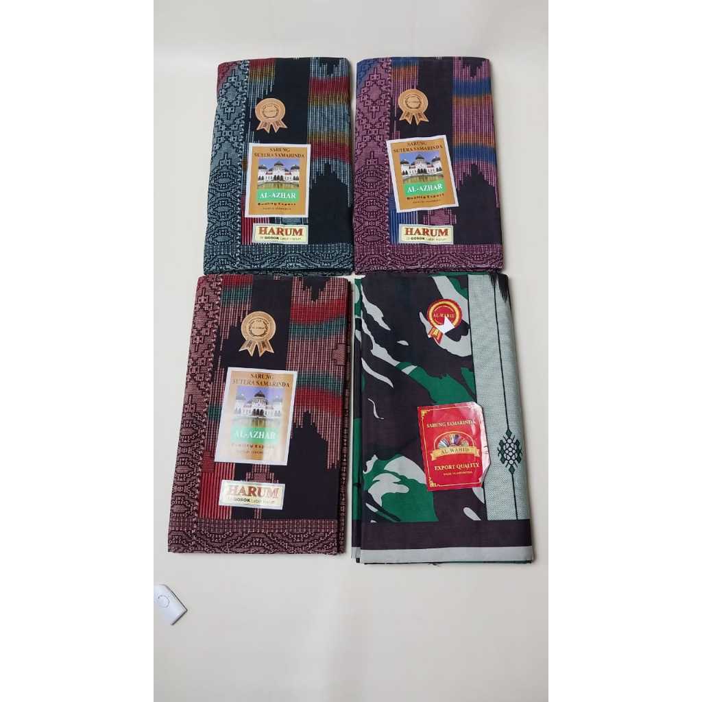 Sarung sutera samarinda Merk Al Azhar