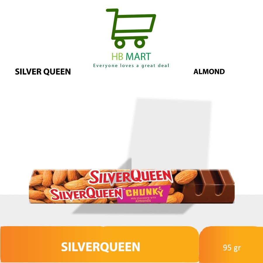 

SilverQueen Chunky Bar Almond 95 g