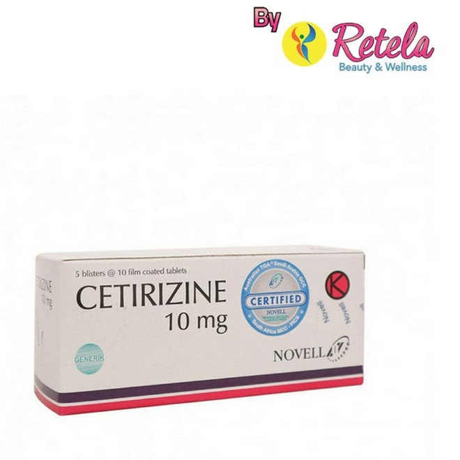 Cetirizine 10mg 1 Strip 10 Tablet