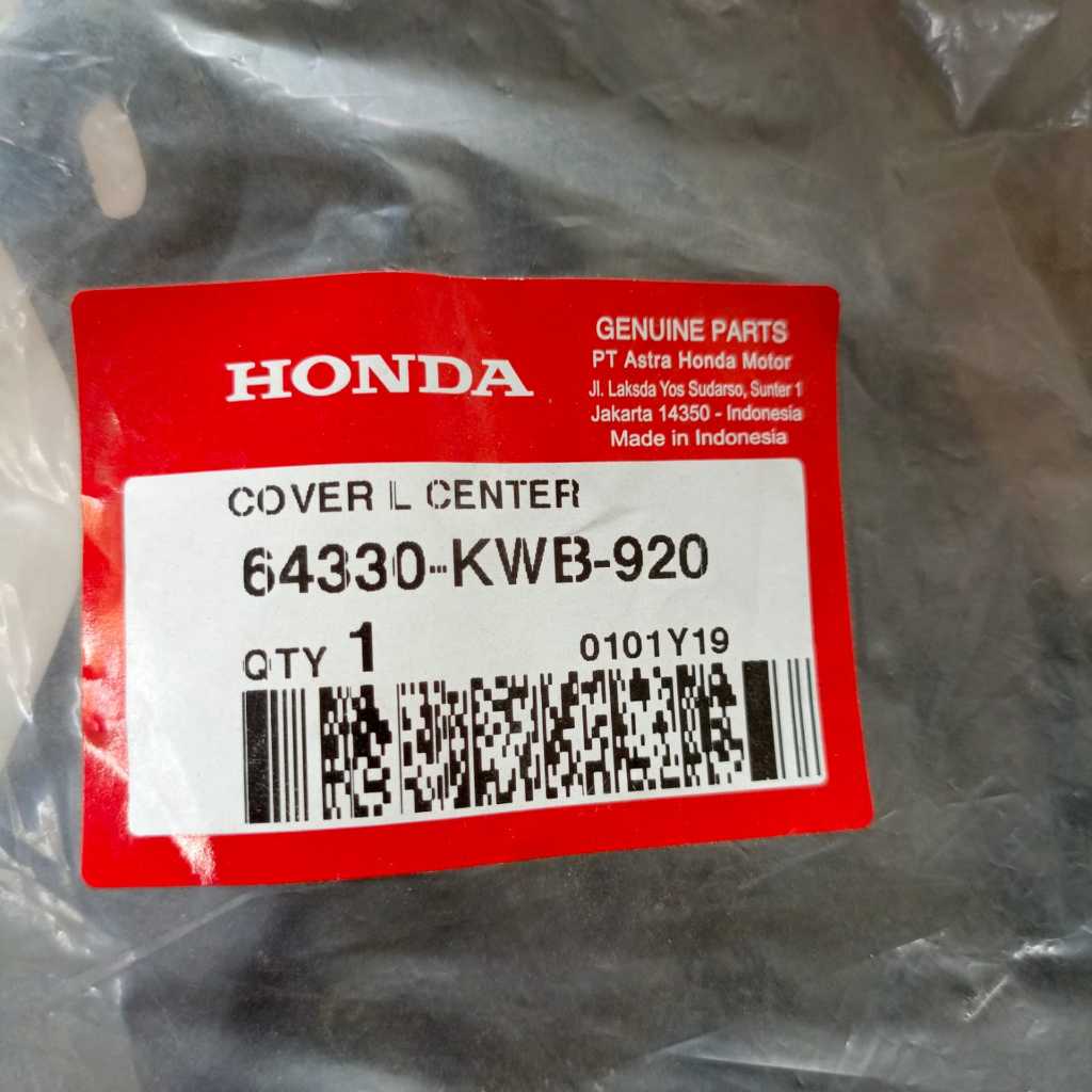 Cover Center L Blade 110 ORI AHM 64330KWB920