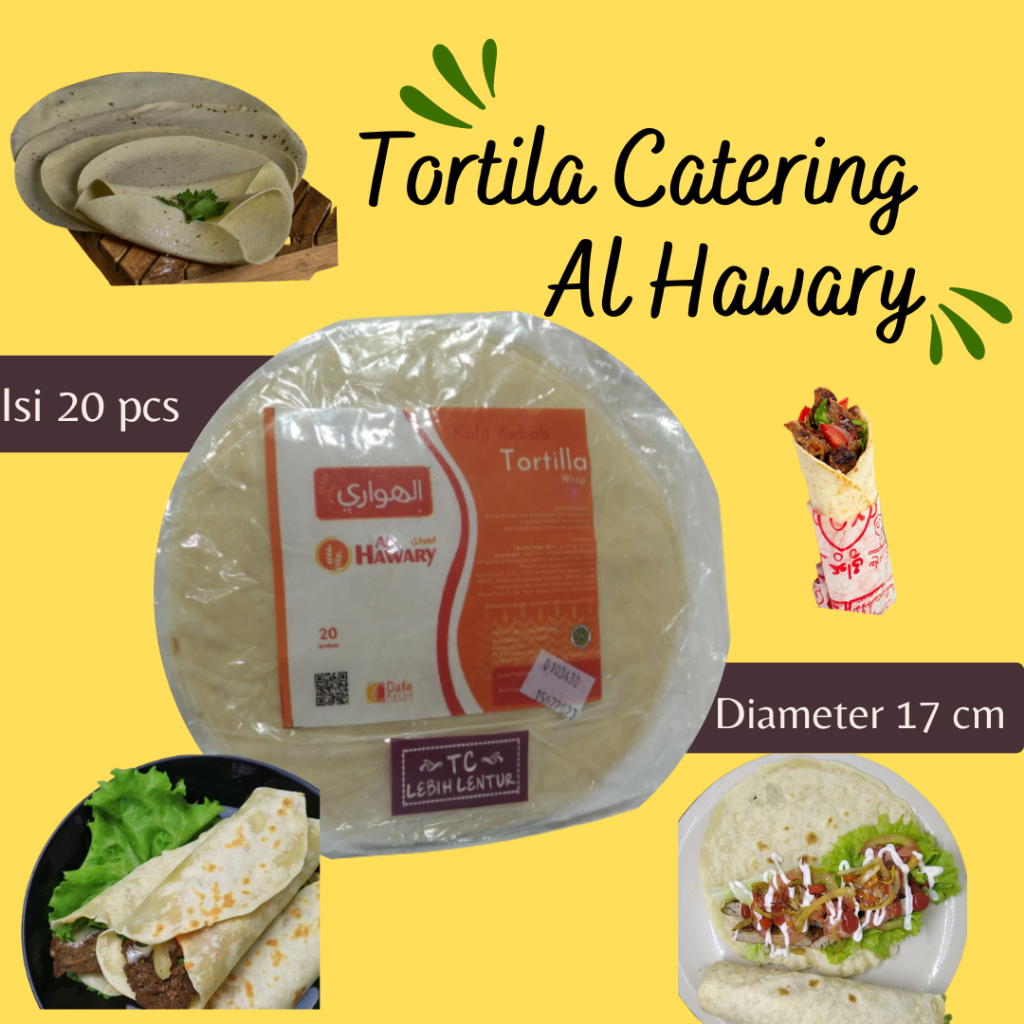 

Tortila Catering 17cm isi 20pcs