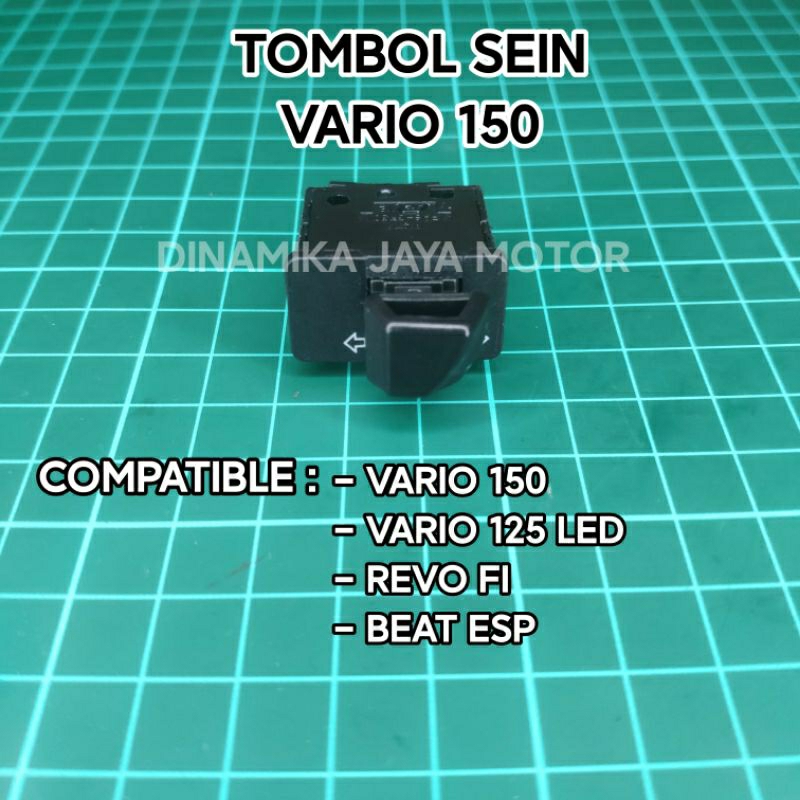 TOMBOL SEIN RETING VARIO 150 VARIO 125 LED REVO FI BEAT ESP