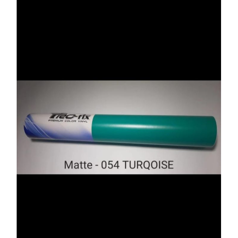 STICKER SCOTLET METT METERAN TURKUOISE lebar 45 cm panjang 100 cm.untuk motor ,mobil,untuk kafer lep