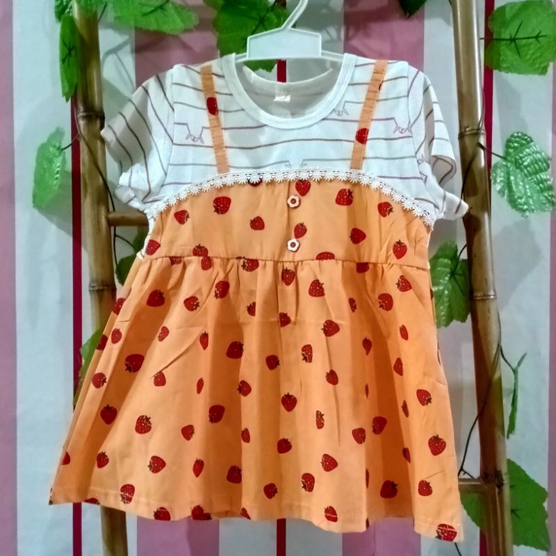 DRESS KOREA STYLE ANAK PEREMPUAN | DRESS ANAK CEWEK IMPORT |  TUNIK ANAK CEWEK IMPORT