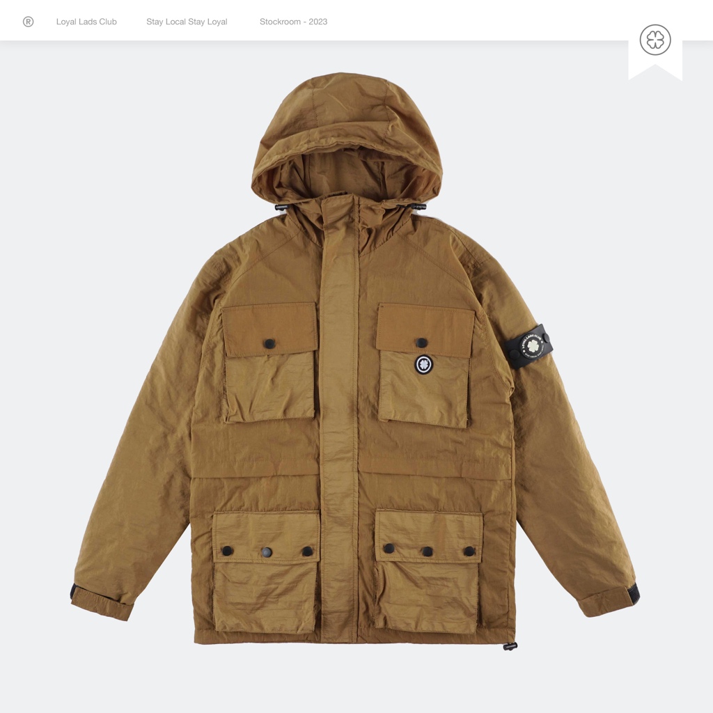 LOYAL LADS CLUB | Parka - Military Camel