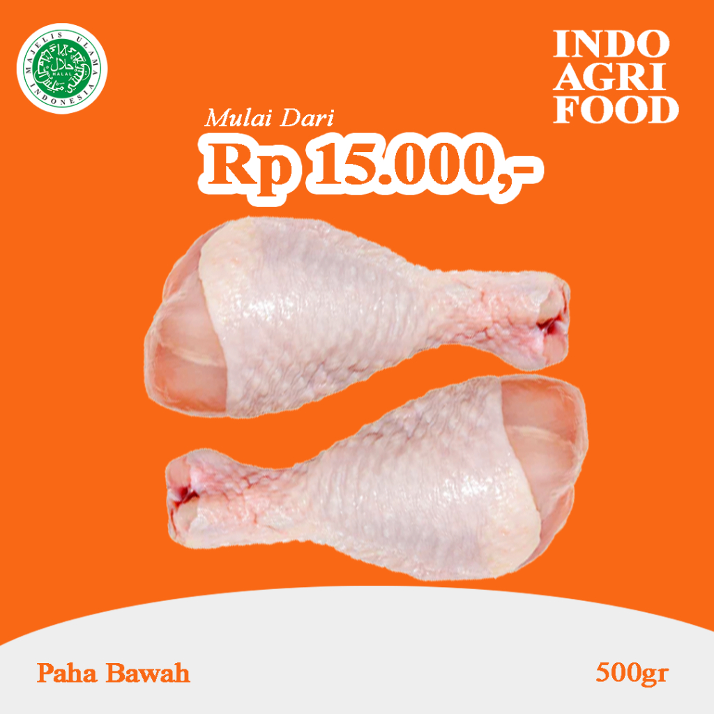 

Ayam paha bawah 500gr / Drumstick chicken 500gr