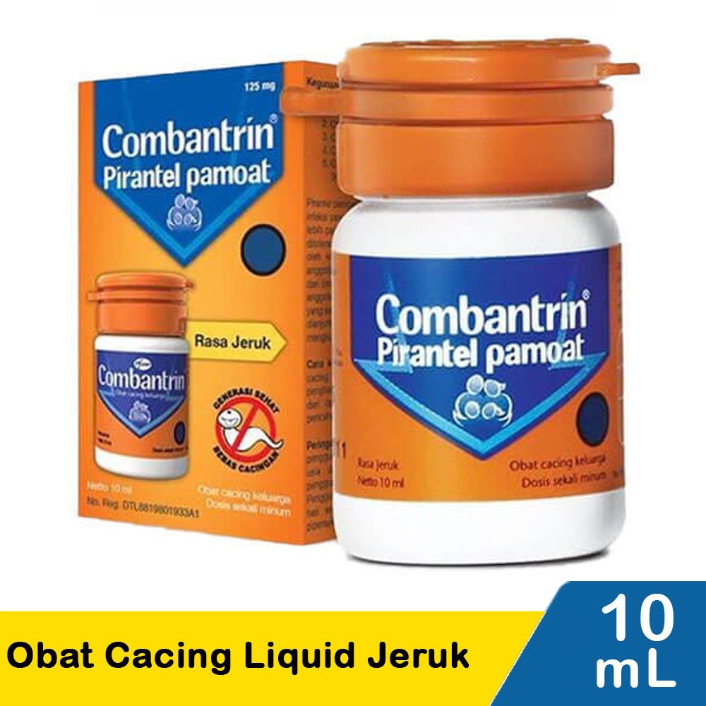 

Combantrin Syrup Orange 10 Ml - Combantrin Rasa Jeruk