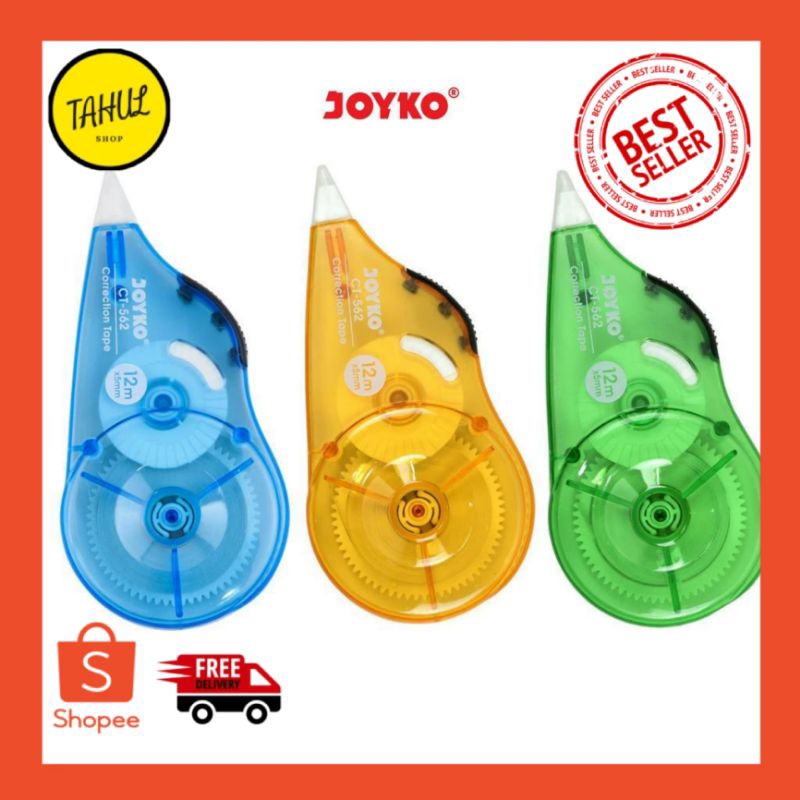 

Correction Tape Pita Koreksi Joyko CT-562 / Tipe x Joyko / Tip ex Joyko