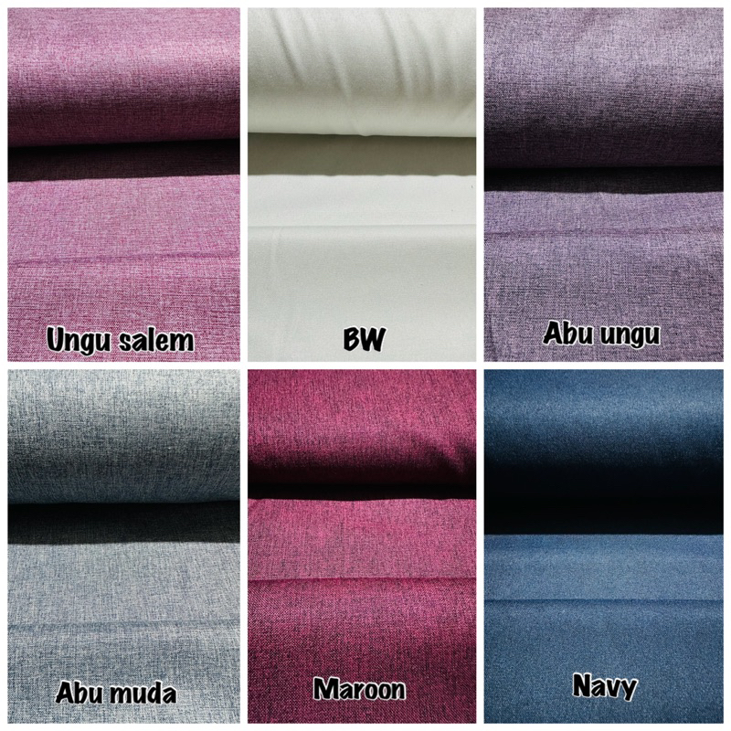 Madina polos katun madina lebar 1,50m kain untuk kemeja kain untuk gamis kain untuk couple cowok dan