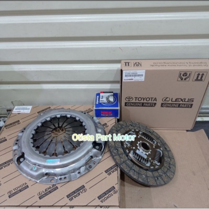 kopling set matahari kampas draglaher toyota innova inova diesel tahun 2004-2015 3macam original ori