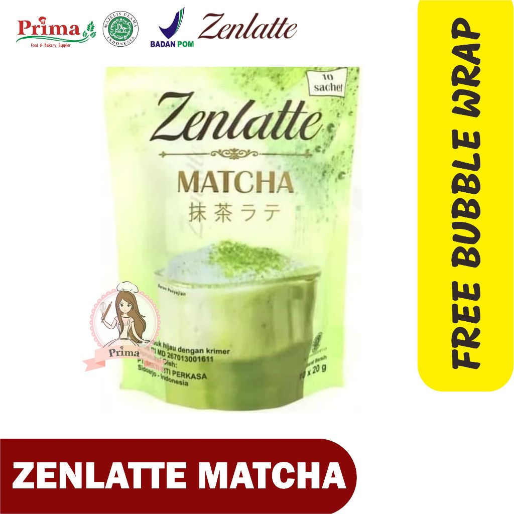

Zenlatte mactha powder 10x20gr