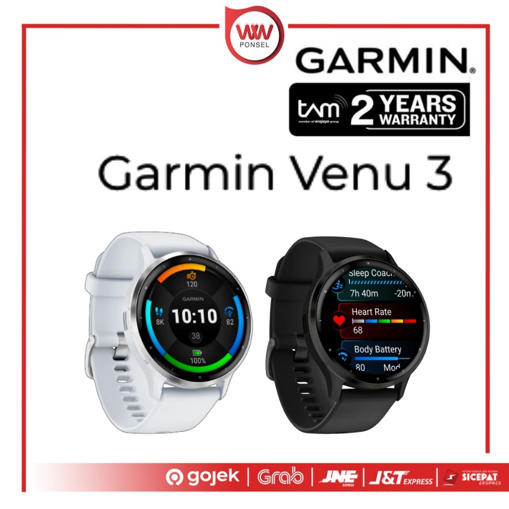 Watch Garmin Venu 3 Garansi Resmi