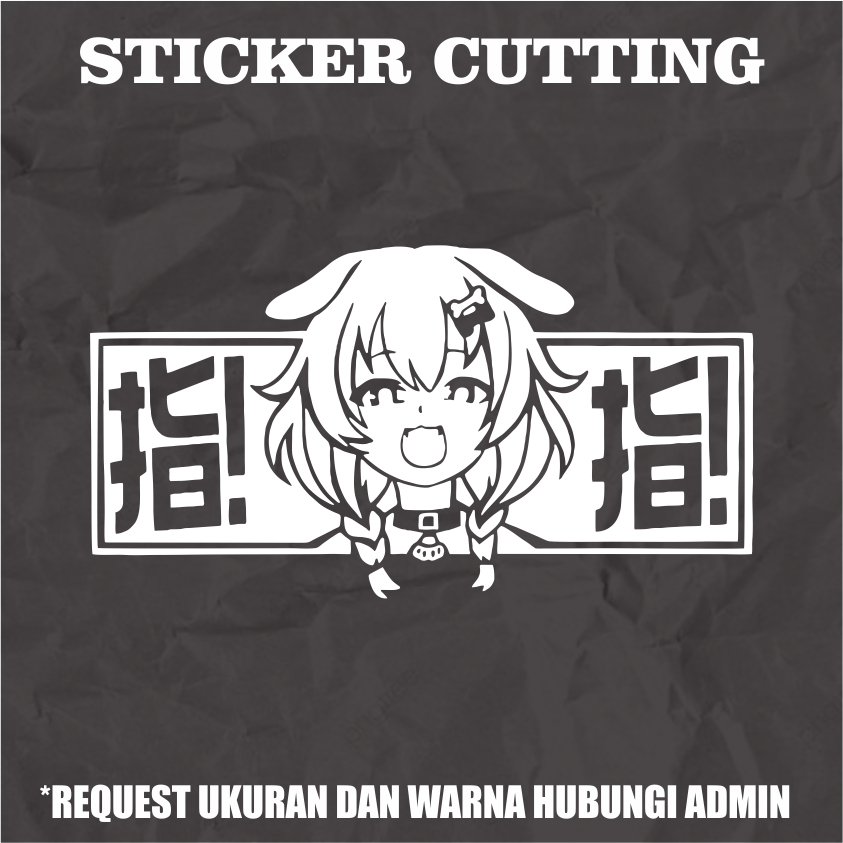 Stiker Cutting Anime / Sticker Cutting