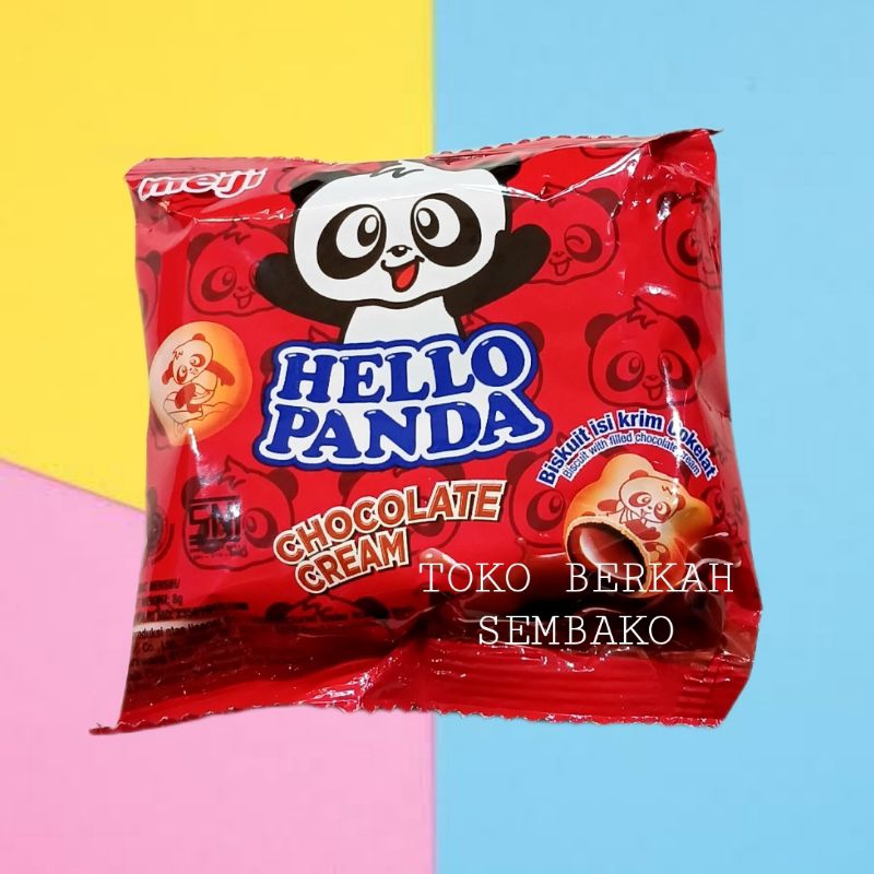 

Biskuit Hello Panda Chocolate Cream 8gr -1 BUNGKUS