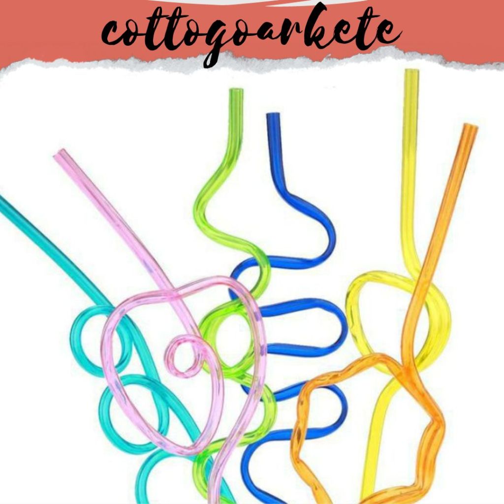 SPESIAL|SEDOTAN TERAPI WICARA|Sedotan Terapi Wicara / Sedotan Ulir Unik / Alat Terapi Wicara