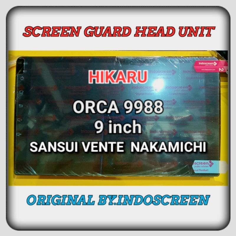 Nakamichi 9" & 10" - Hikaru Premium Anti Gores LCD Head Unit Android