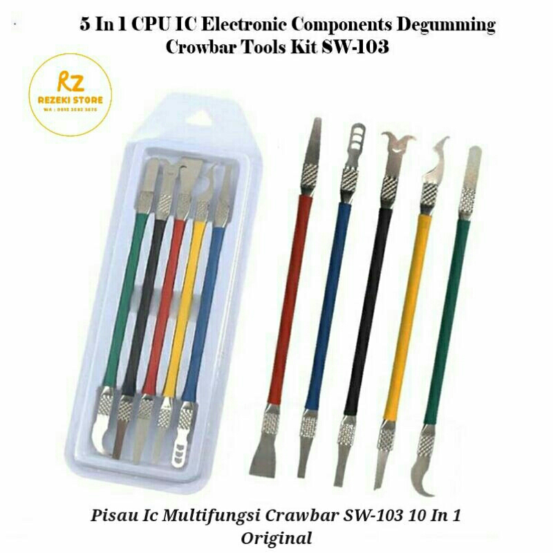 

Pisau Ic Multifungsi Crawbar sw-103 10 In 1 Original